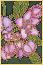 Sodoms Apple Flower Design Card