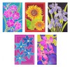 Pack of 5 Assorted Gutta Outlines -Freesia Pack