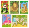 Pack of 5 Assorted  Gutta Outlines - Zoo Pack