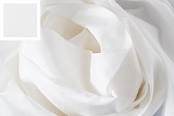 Ponge 6 white silk (90cm wide)