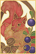 Squirrel Design Card