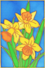 Daffodil Design Card