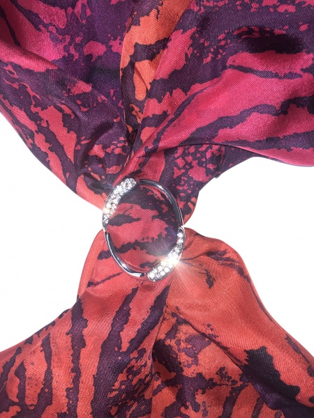 Silkcraft Scarf Buckle Ellipse