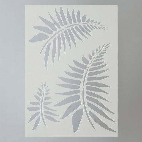 Efco Stencil - Fern (Approx 21cm x 15cm)