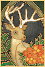 Deer Design Card