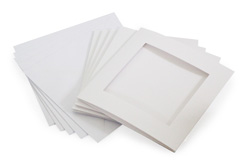 Pack of 5 Square Aperture Cards