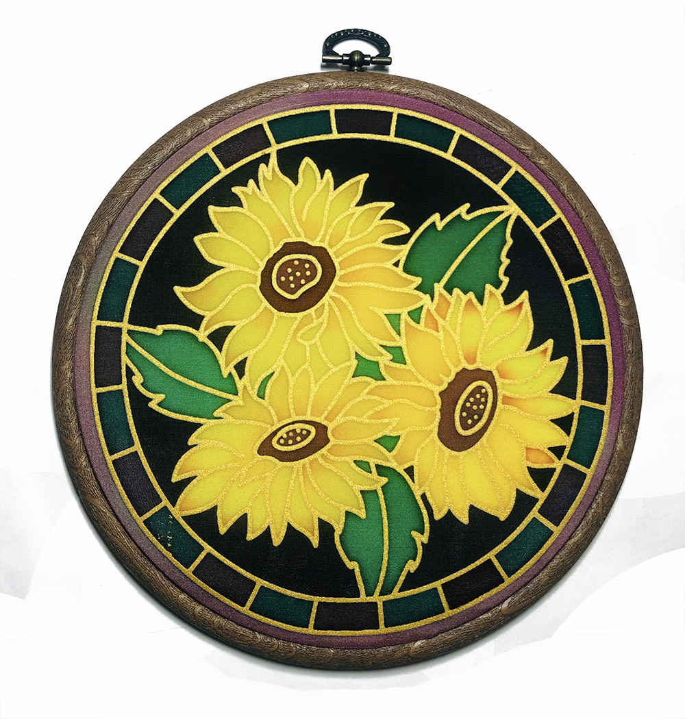 Sunflower 18cm Suncatcher