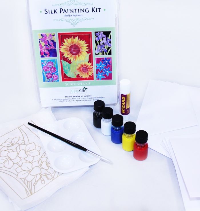 Silk Painting Card Making Kit - Sunflower