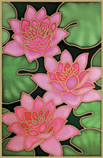 Pack of 5 Assorted Gutta Outlines - Waterlily Pack