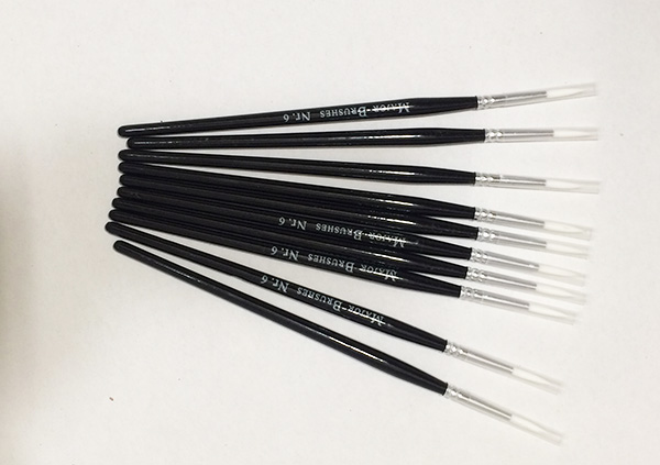 Pack of 10 Major Brushes