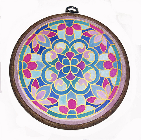 Moroccan Mandala 18cm Suncatcher NEW