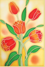 Tulip Design Card