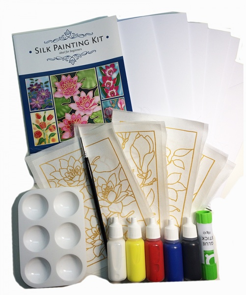 Silk Painting Card Making Kit - Waterlily